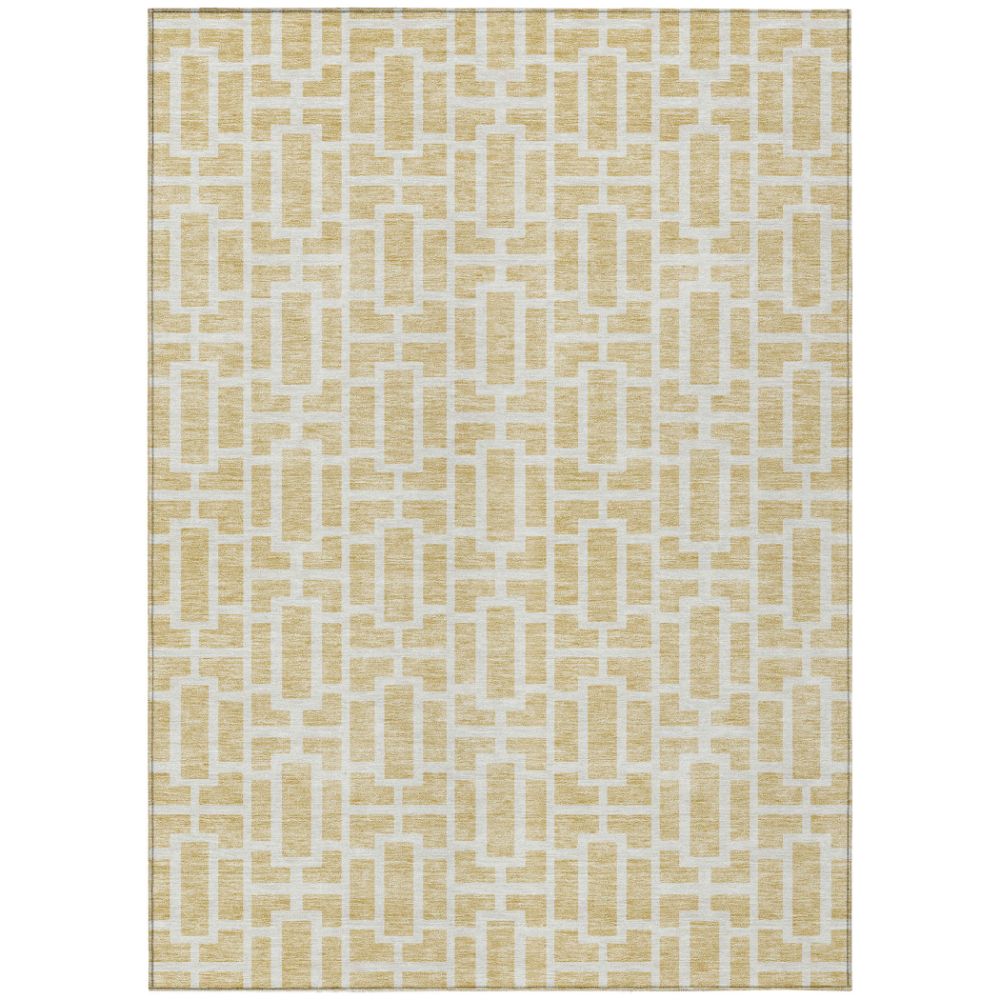Dalyn Rugs ACN916 Machine Washable Indoor/Outdoor Chantille ACN916 Wheat 10