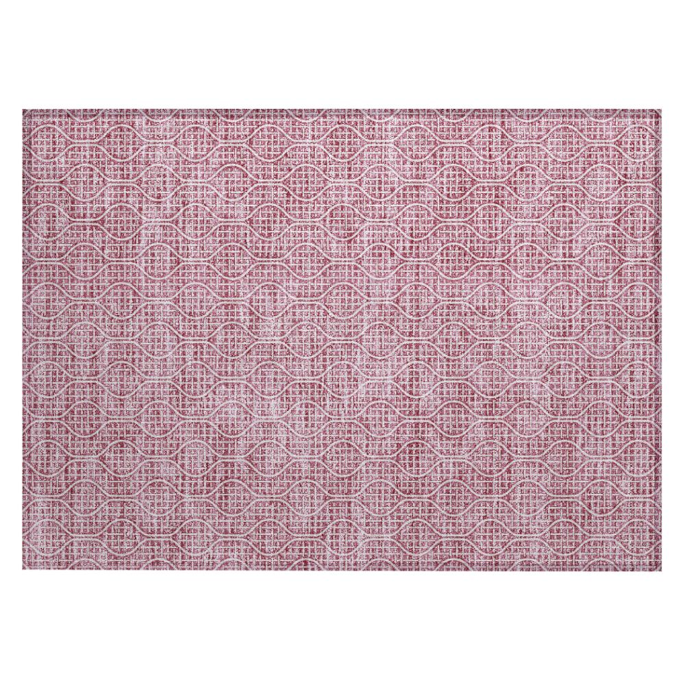 Dalyn Rugs ACN926 Machine Washable Indoor/Outdoor Chantille ACN926 Blush 1