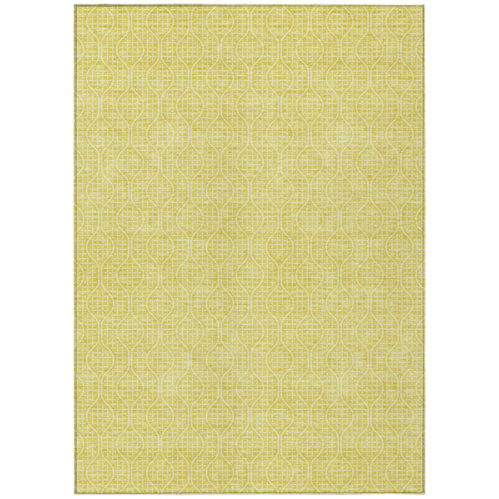 Dalyn Rugs ACN926 Machine Washable Indoor/Outdoor Chantille ACN926 Yellow 10