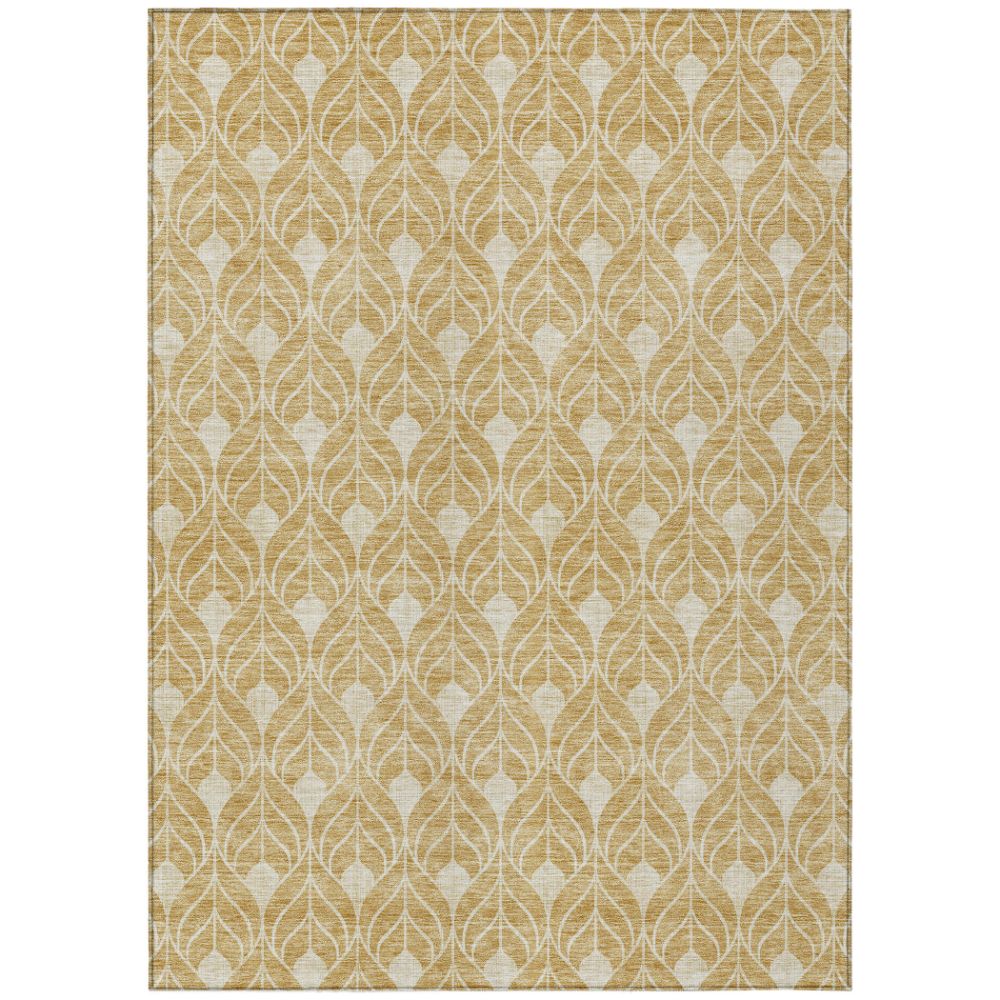 Dalyn Rugs ACN931 Machine Washable Indoor/Outdoor Chantille ACN931 Gold 10