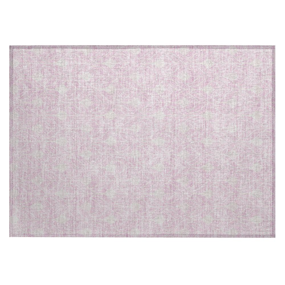Dalyn Rugs ACN931 Machine Washable Indoor/Outdoor Chantille ACN931 Pink 1