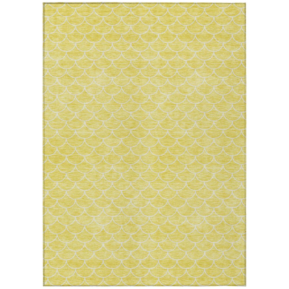 Dalyn Rugs ACN933 Machine Washable Indoor/Outdoor Chantille ACN933 Yellow 10