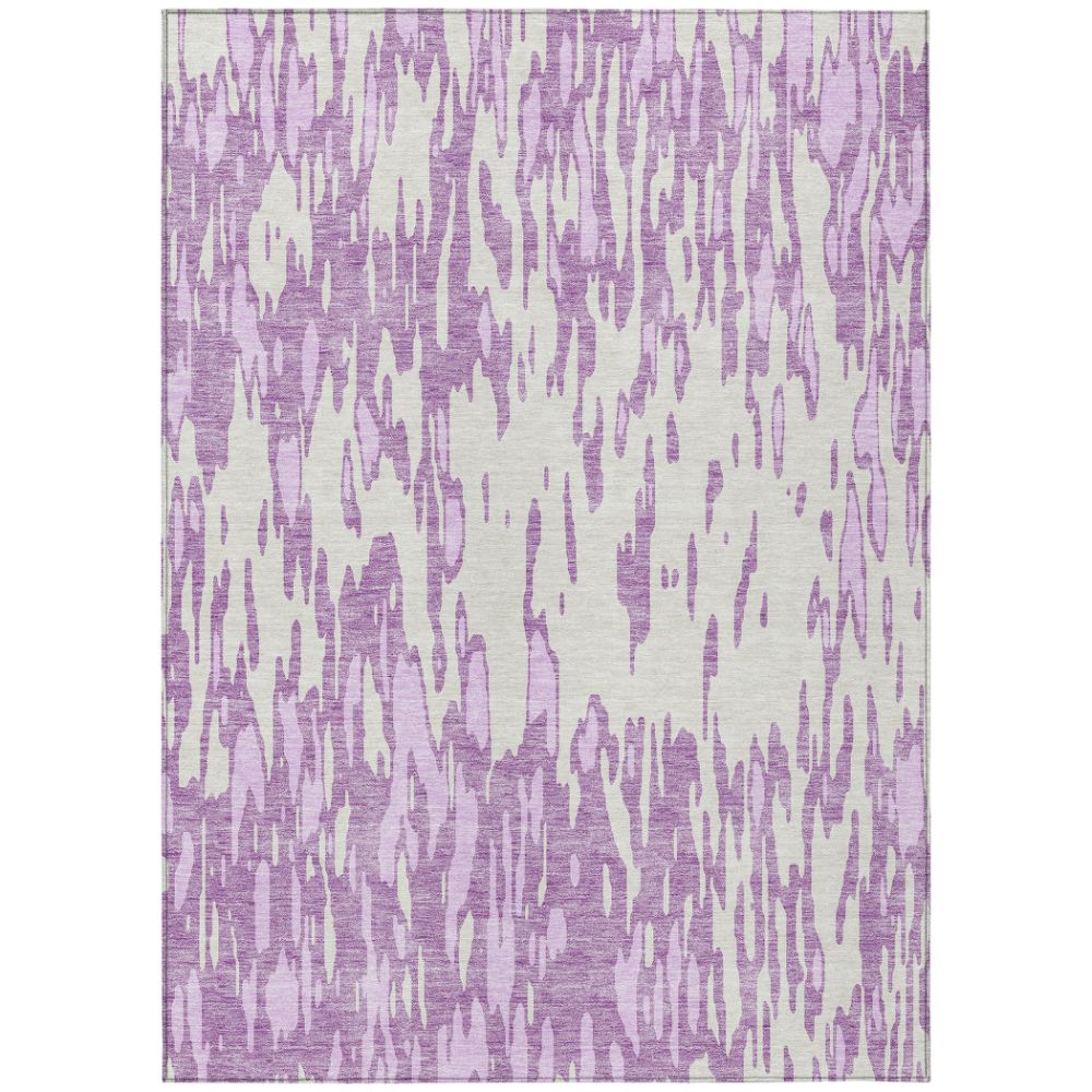 Dalyn Rugs ACN945 Machine Washable Indoor/Outdoor Chantille ACN945 Lavender 10