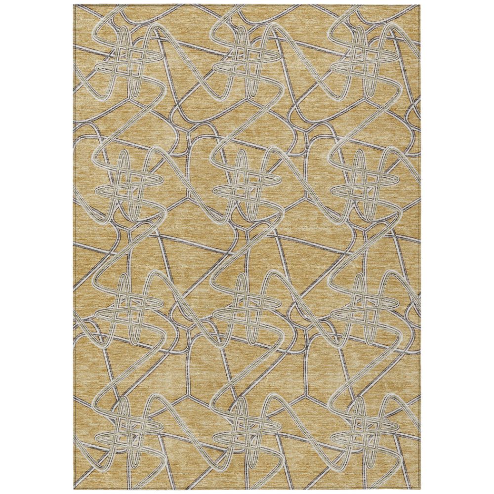 Dalyn Rugs ACN947 Machine Washable Indoor/Outdoor Chantille ACN947 Gold 10