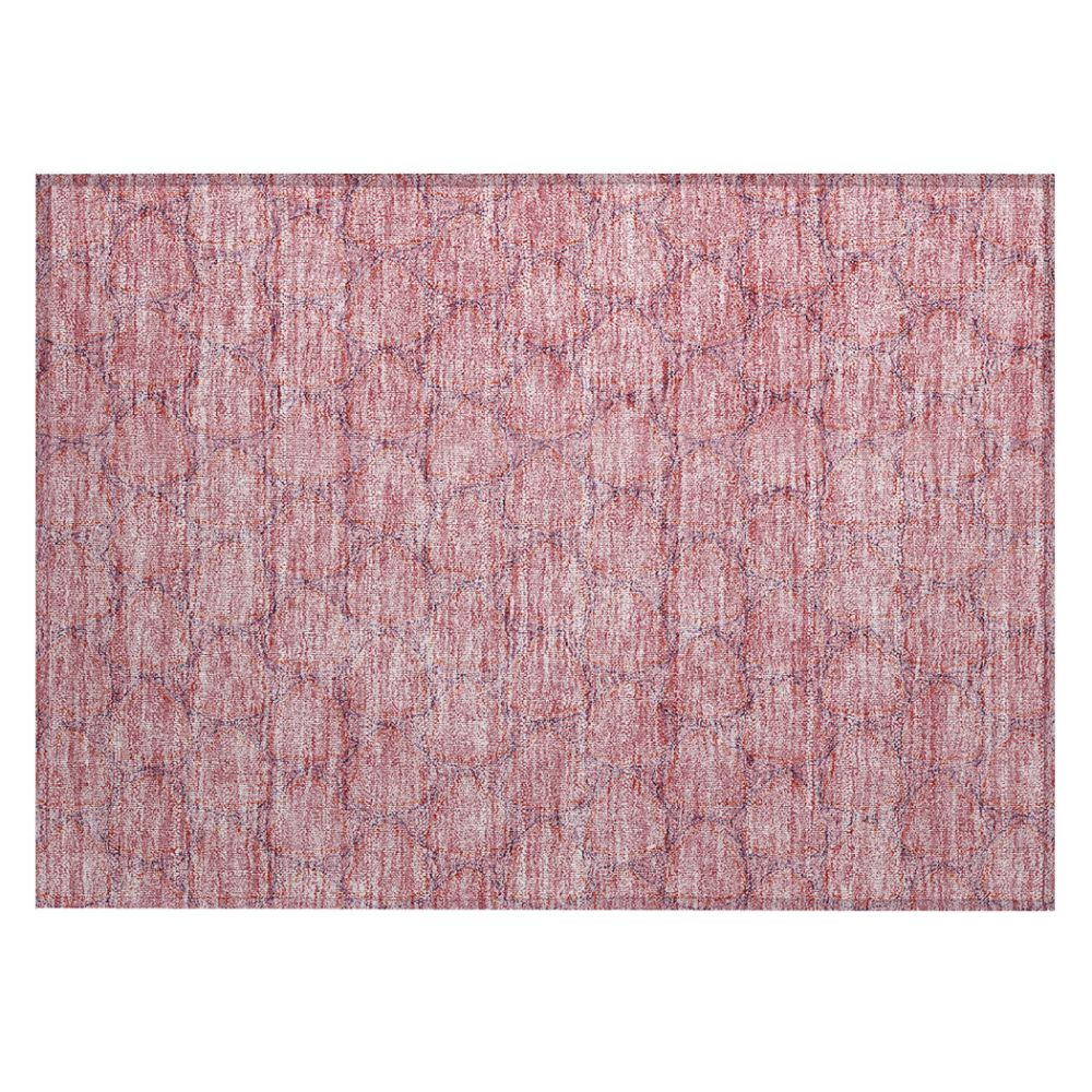 Dalyn Rugs ACN960 Machine Washable Indoor/Outdoor Chantille ACN960 Pink 1
