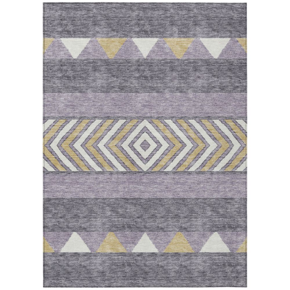 Dalyn Rugs ACN965 Machine Washable Indoor/Outdoor Chantille ACN965 Lavender 10