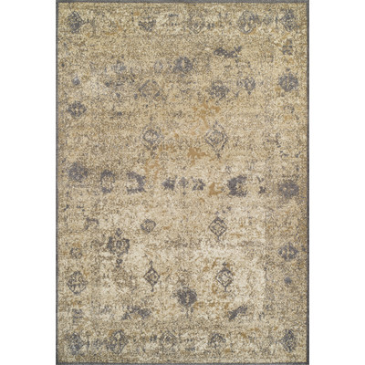 Dalyn Rugs AQ1 Antiquity 3 Ft. 3 In. X 5 Ft. 1 In. Rectangle Rug in Ivory / Grey