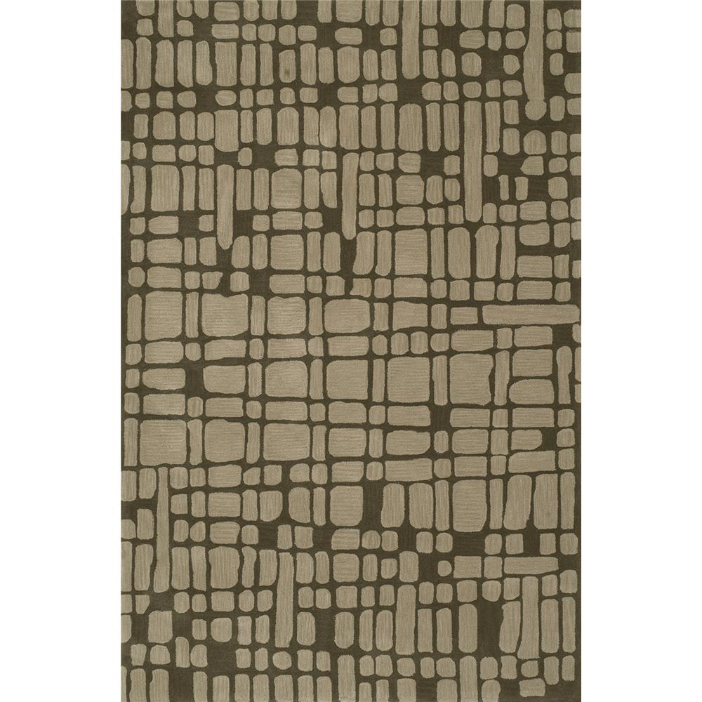 Dalyn Rugs JR40 Journey 3 Ft. 6 In. X 5 Ft. 6 In. Rectangle Rug in Chocolate