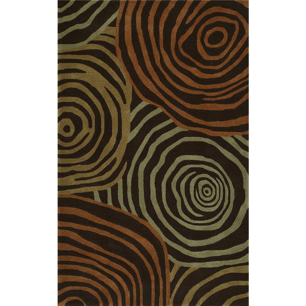 Dalyn Rugs SO49 Santino 9 Ft. X 13 Ft. Rectangle Rug in Chocolate