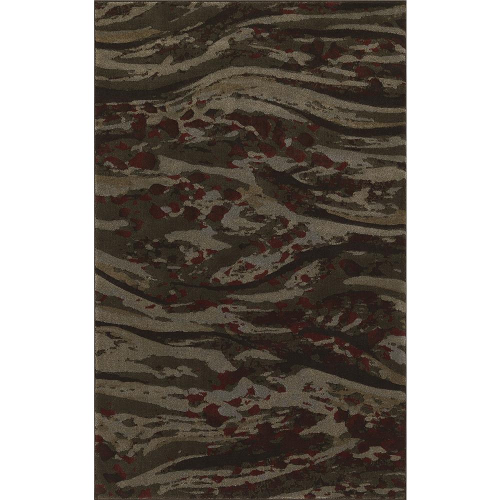 Dalyn Rugs UP2 Upton 3 Ft. 3 In. X 5 Ft. 1 In. Rectangle Rug in Chocolate
