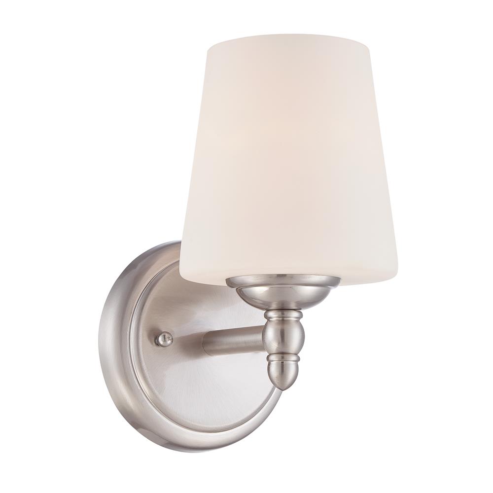 Designers Fountain 15006-1B-35 Darcy Wall Sconce in Brushed Nickel