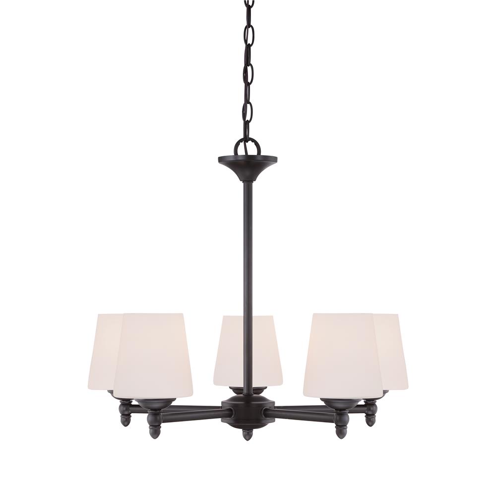 Designers Fountain 15006-5-34 Darcy 5 Light Chandelier in Oil Rubbed Bronze