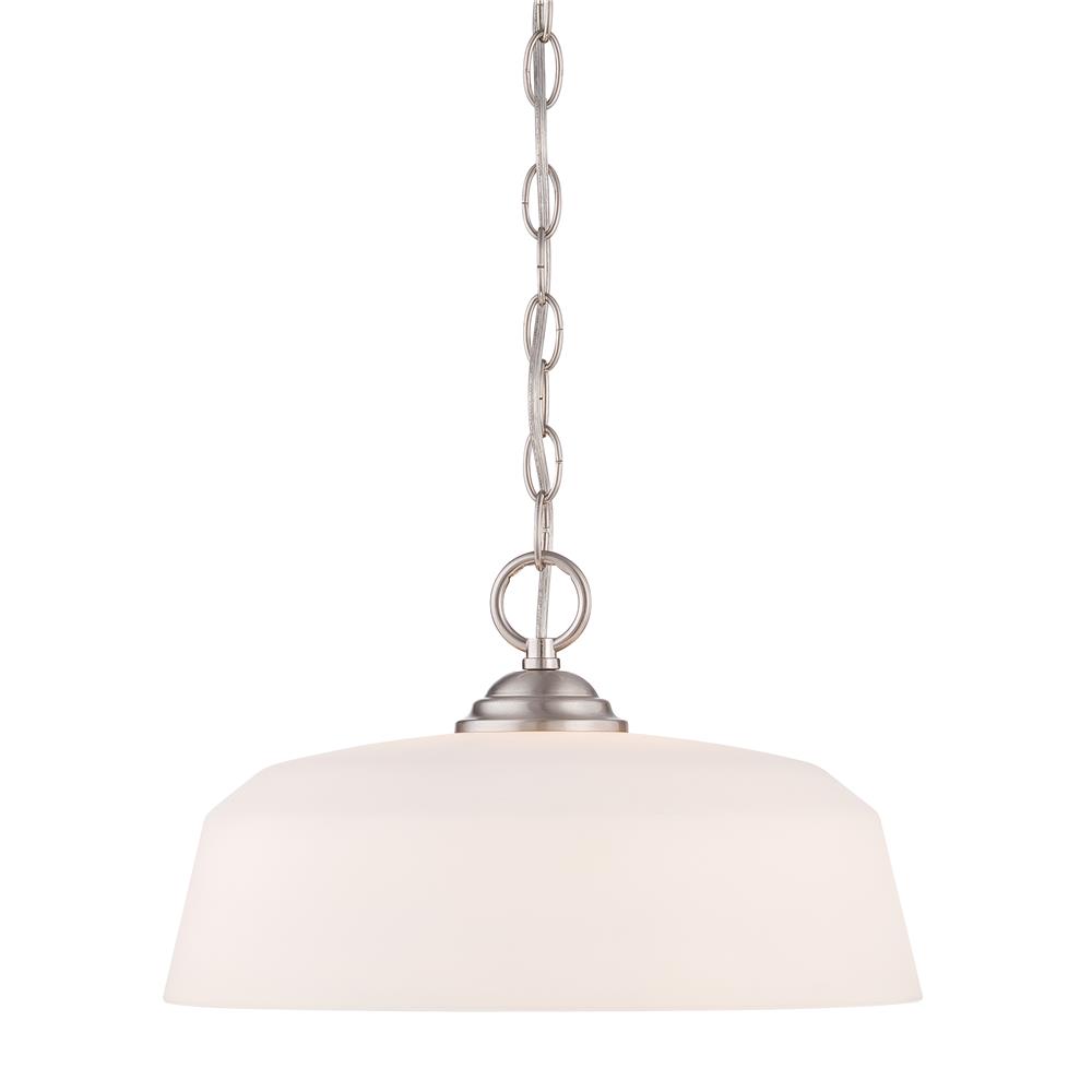 Designers Fountain 15006-DP-35 Darcy Down Pendant in Brushed Nickel
