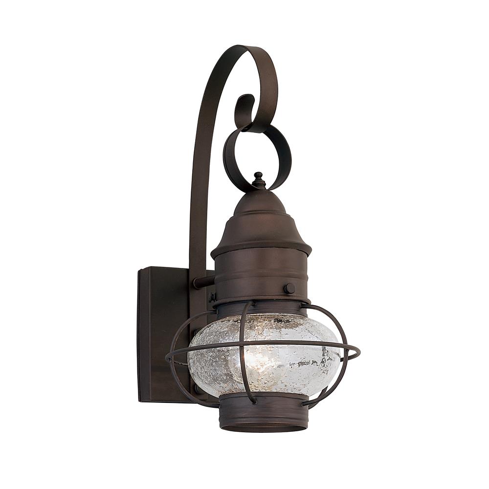 Designers Fountain 1751-RT 7" Wall Lantern in Rustique
