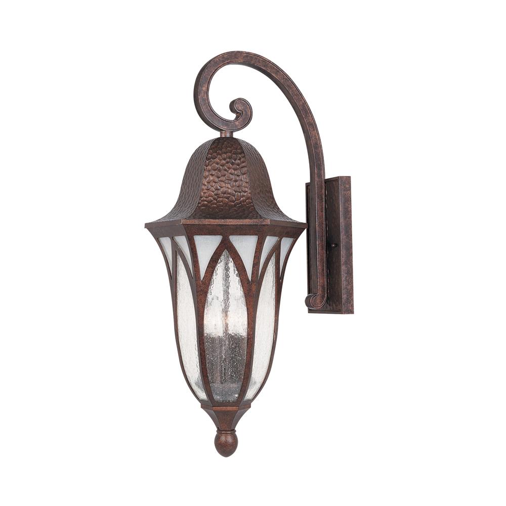 Designers Fountain 20631-BAC 11" Wall Lantern in Burnished Antique Copper