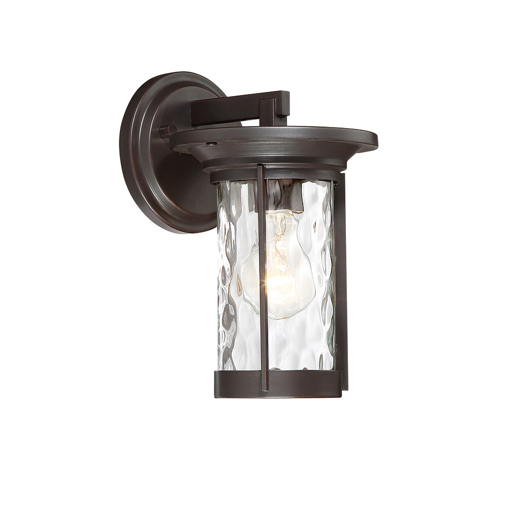 Designers Fountain 23011-SB Brookline 1 Light Outdoor Wall Lantern 