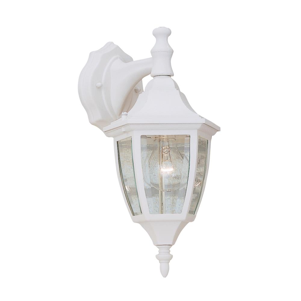 Designers Fountain 2461-WH 7" Wall Lantern in White