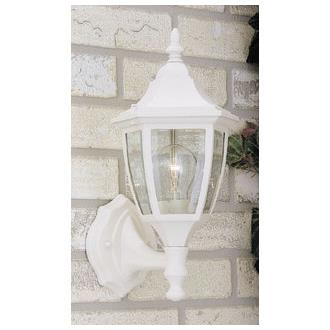 Designers Fountain 2462-WH 7" Wall Lantern in White