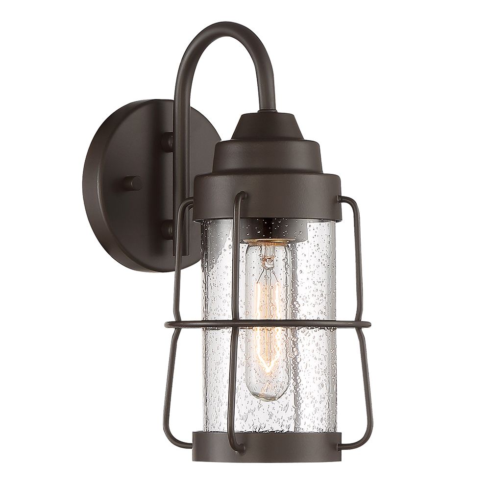 Designers Fountain D219M-6OW-RT Marin 1 Light 6" Wall Lantern in Rustique
