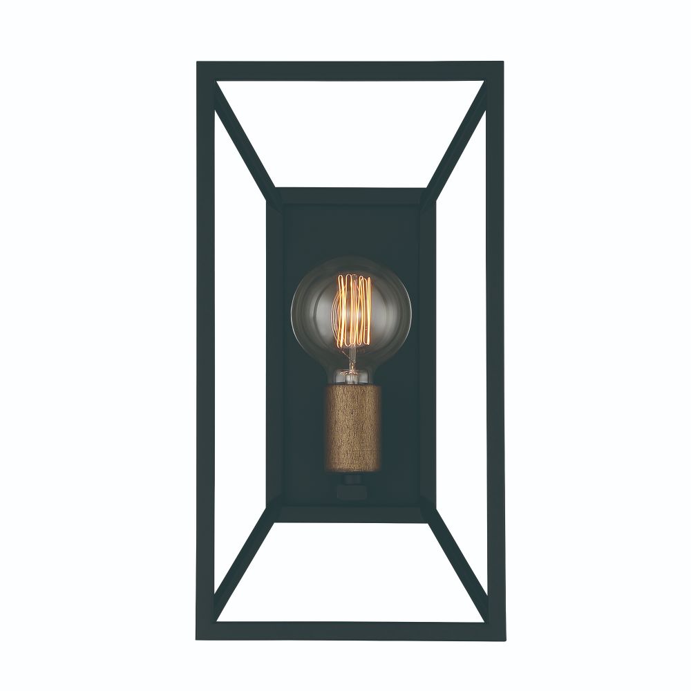 Designers Fountain D237M-WS-MB Within 1 Light Wall Sconce in Matte Black