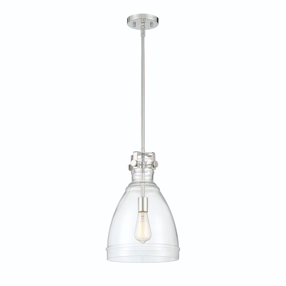 Designers Fountain D247M-11P-PN Beechmont 1 Light Pendant in Polished Nickel