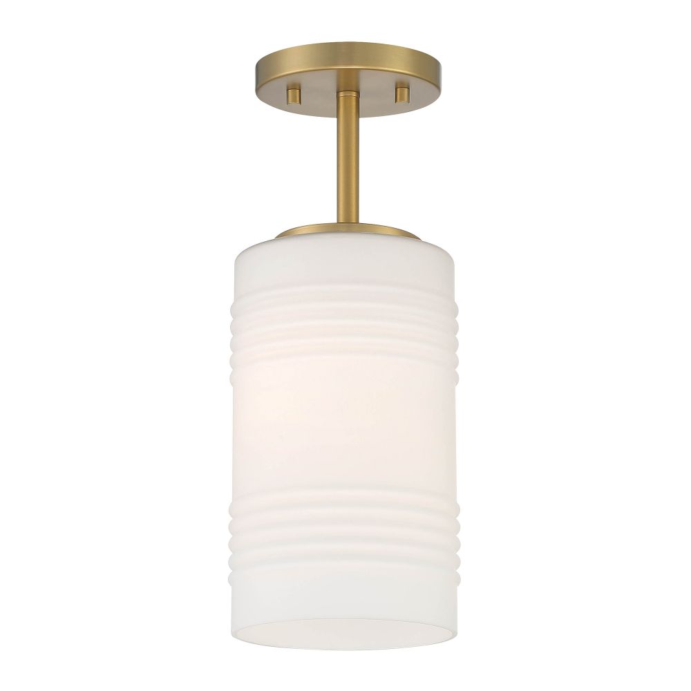 Designers Fountain D257M-SF-BG Leavenworth 1 Light SF Convertible in Brushed Gold 