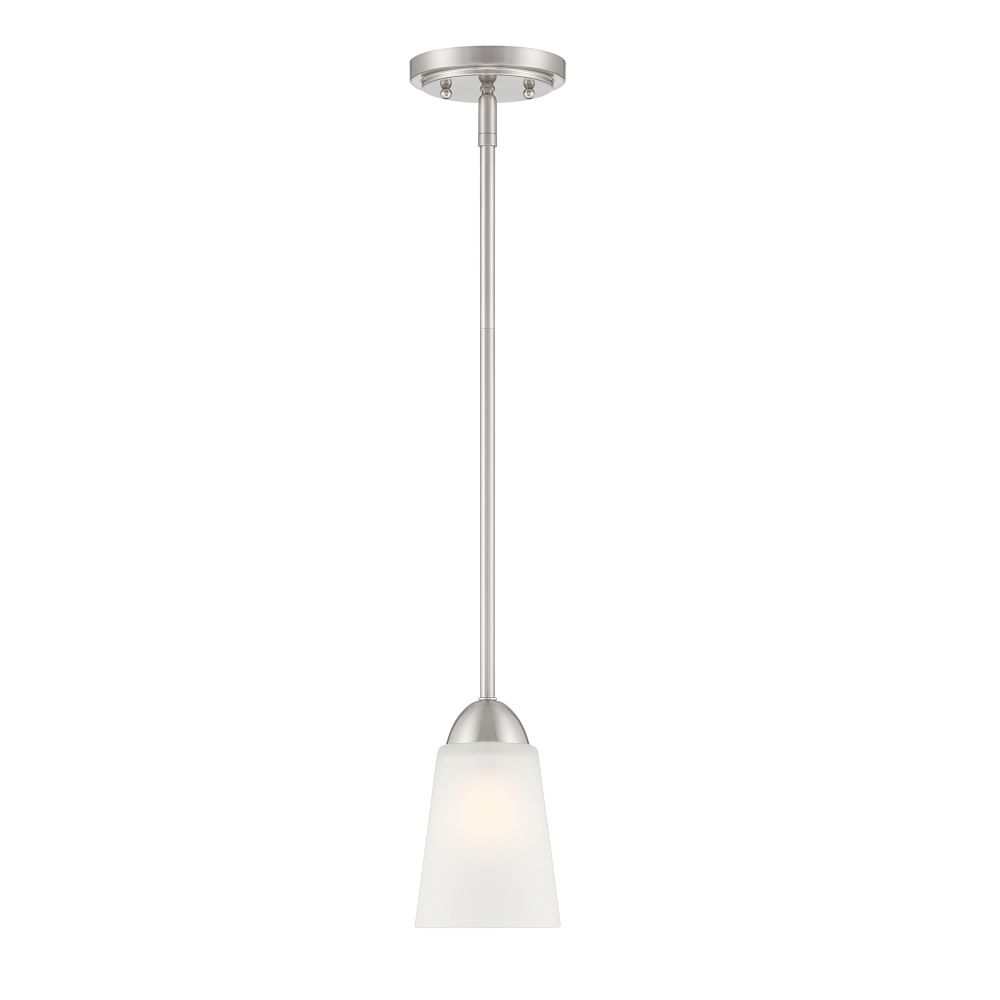 Designers Fountain D267M-5P-BN Malone 1 Light Pendant in Brushed Nickel 