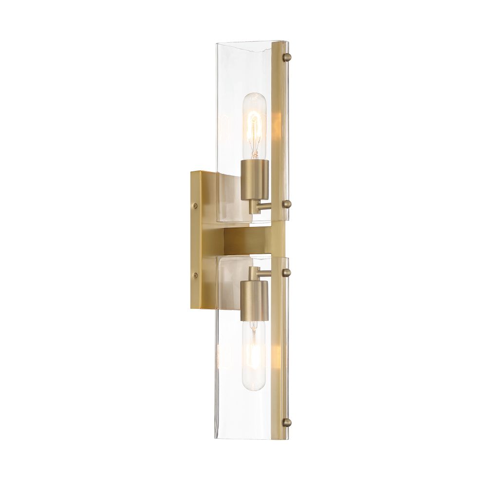 Designers Fountain D279M-2WS-BG2 Light Wall Sconce Brushed Gold