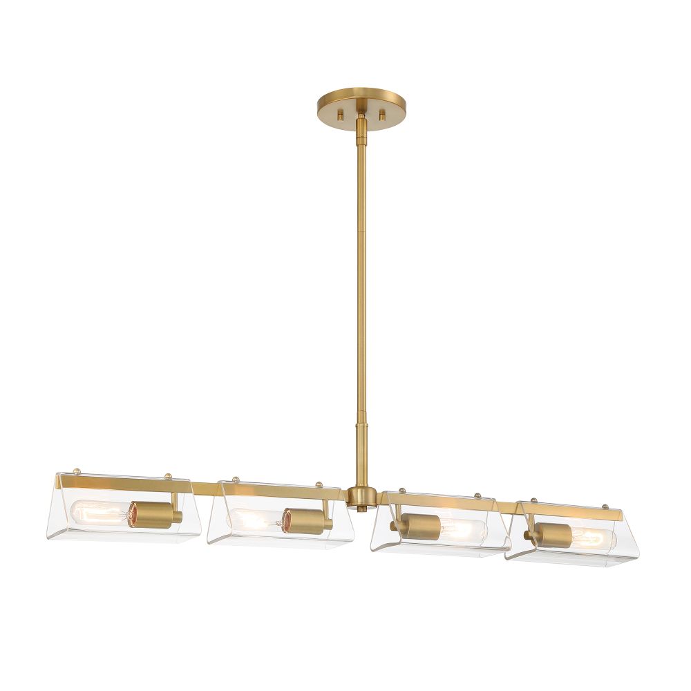 Designers Fountain D279M-IS-BG4 Light Island Brushed Gold