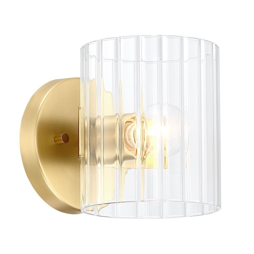 Designers Fountain D284C-WS-BG1 Light Wall Sconce Brushed Gold