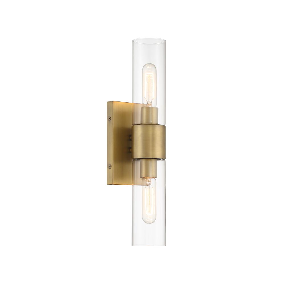 Designers Fountain D286M-2WS-OSB2 Light Wall Sconce Old Satin Brass