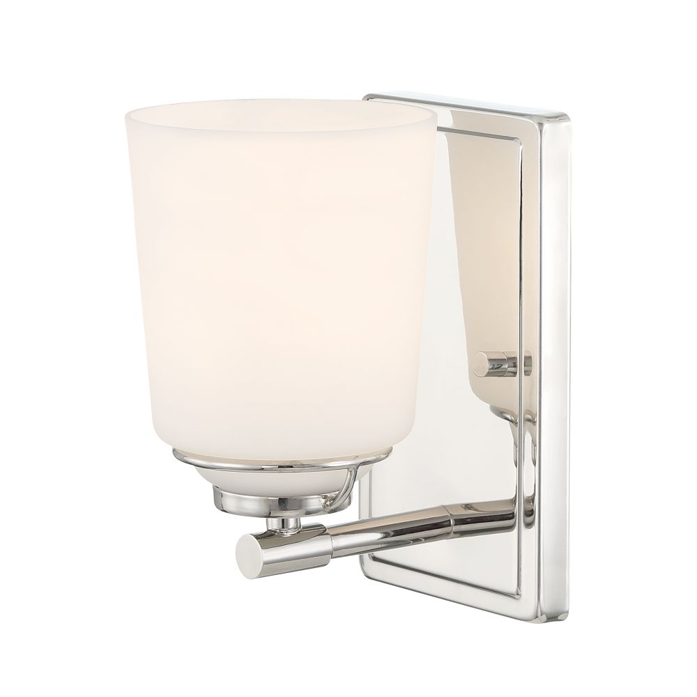Designers Fountain D291M-WS-PN1 Light Wall Sconce Polished Nickel
