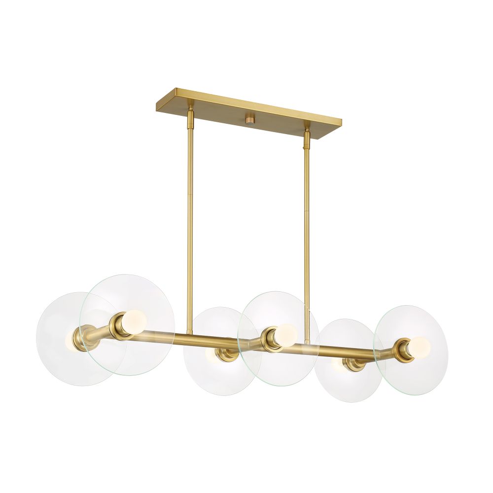 Designers Fountain D294C-IS-BG6 Light Island Brushed Gold