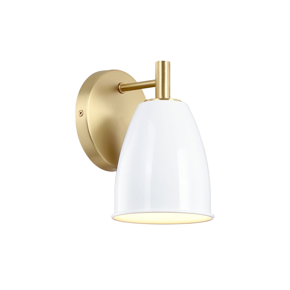Designers Fountain D300M-WS-BG1 Light Wall Sconce Brushed Gold