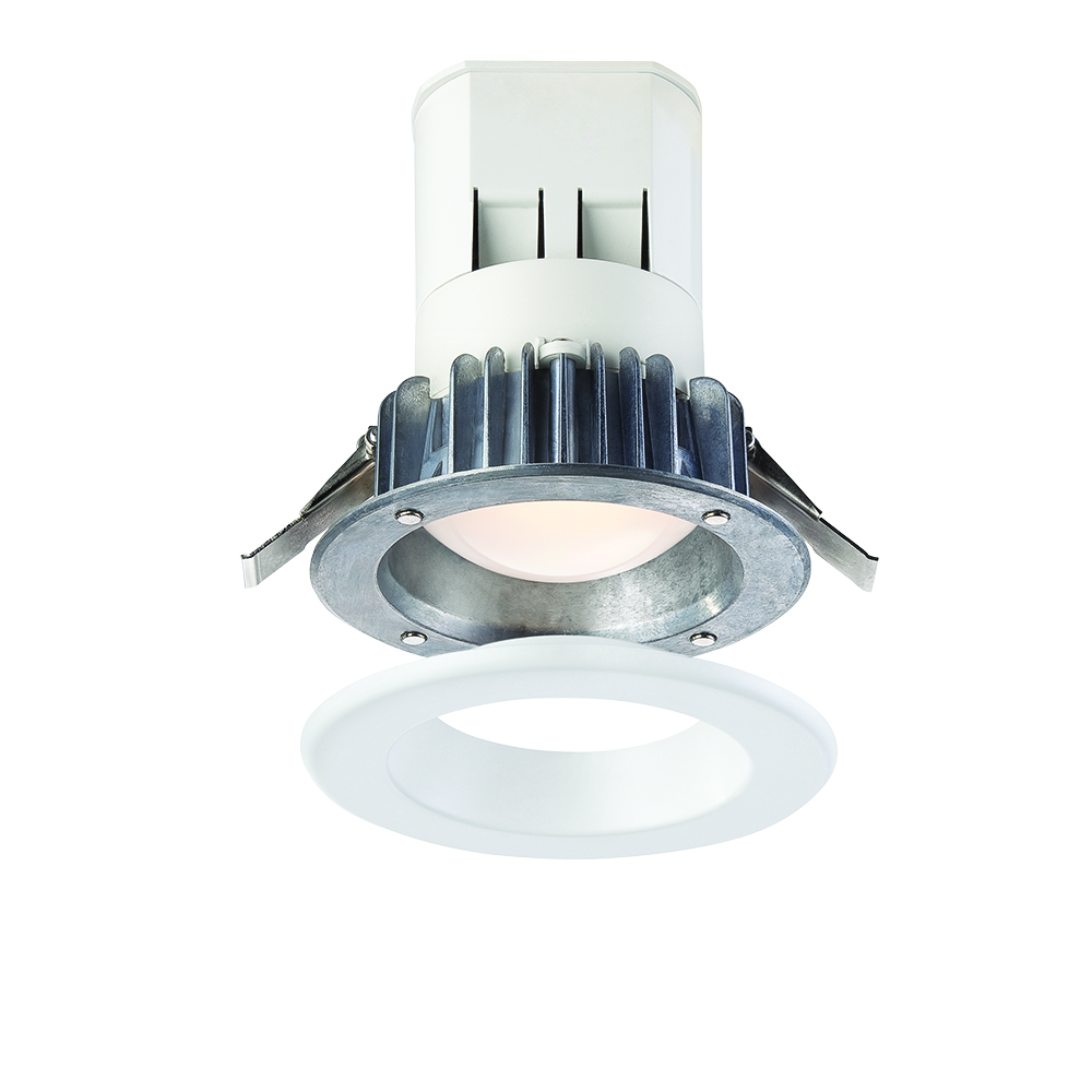 Designers fountain EV407941WH30 LED Recessed 4" LED Can Free, Magnetic Trim, 3000K Energy Star«