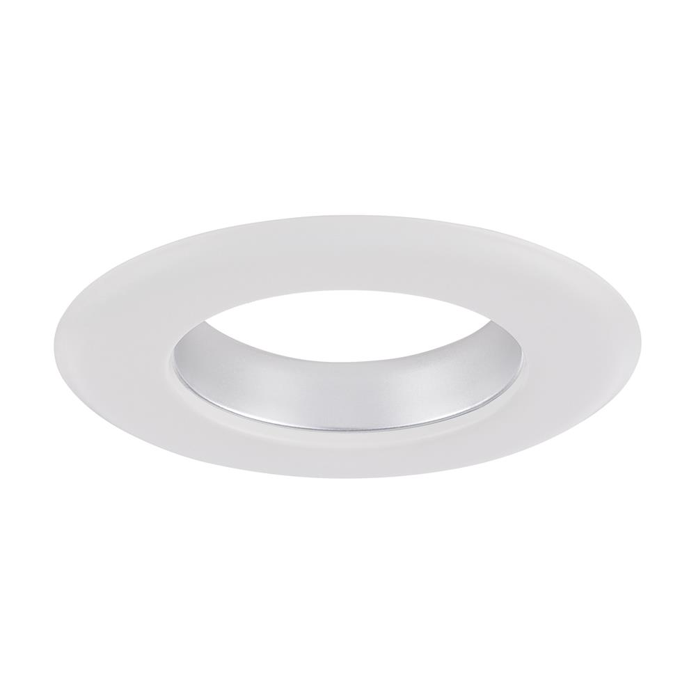 Designers fountain EVLT4741DCWH LED Recessed 4" Diffused Chr/Wh Magnetic Trim Ring 
