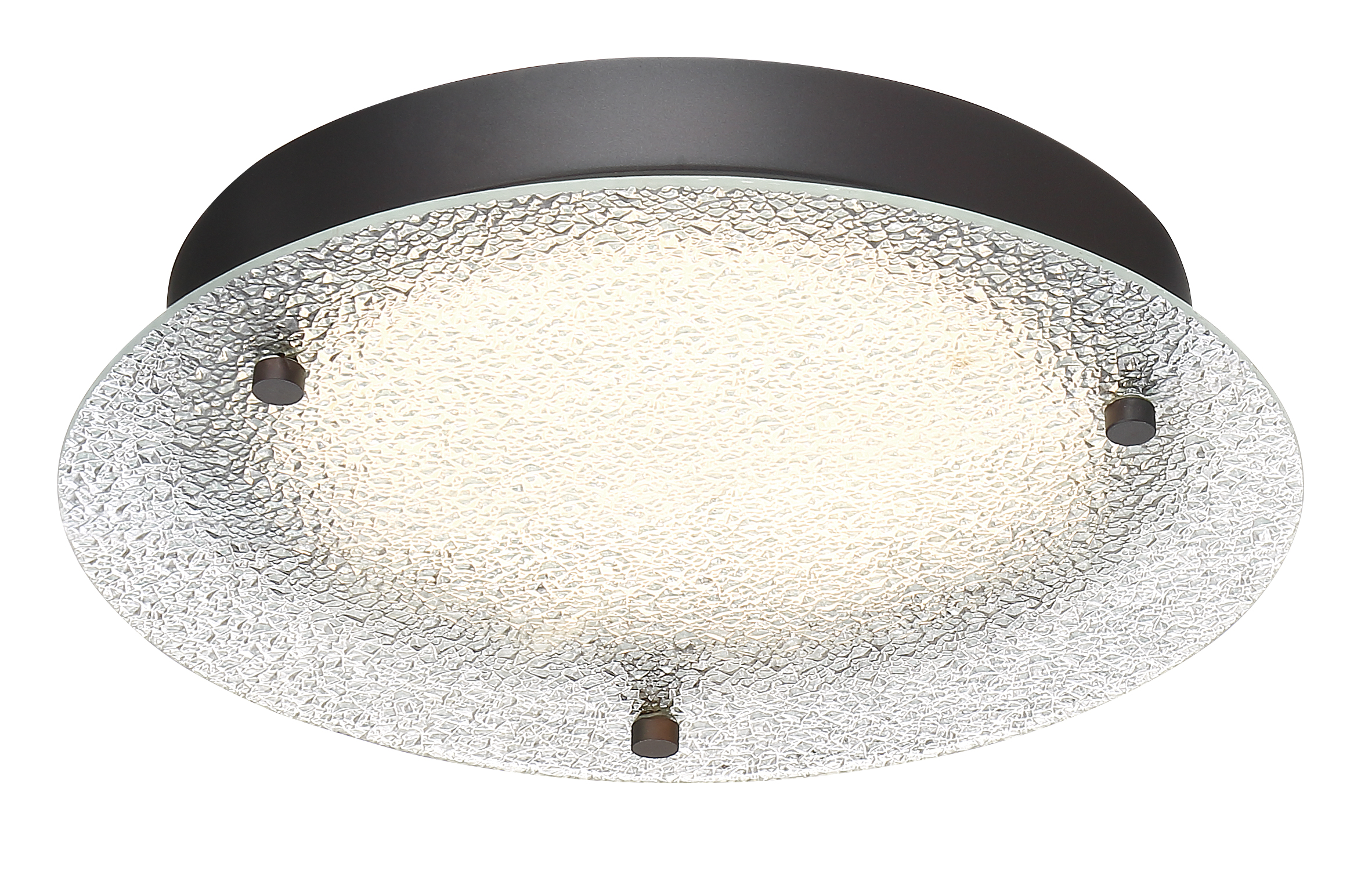Designers Fountain Deco Edge LED1296-SB Decorative LED Edge-Lit Flushmounts  