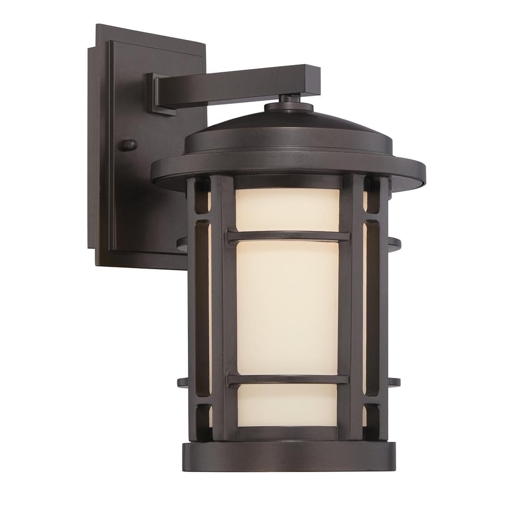 Designers Fountain LED22421-BNB Barrister 7" LED Wall Lantern in Burnished Bronze