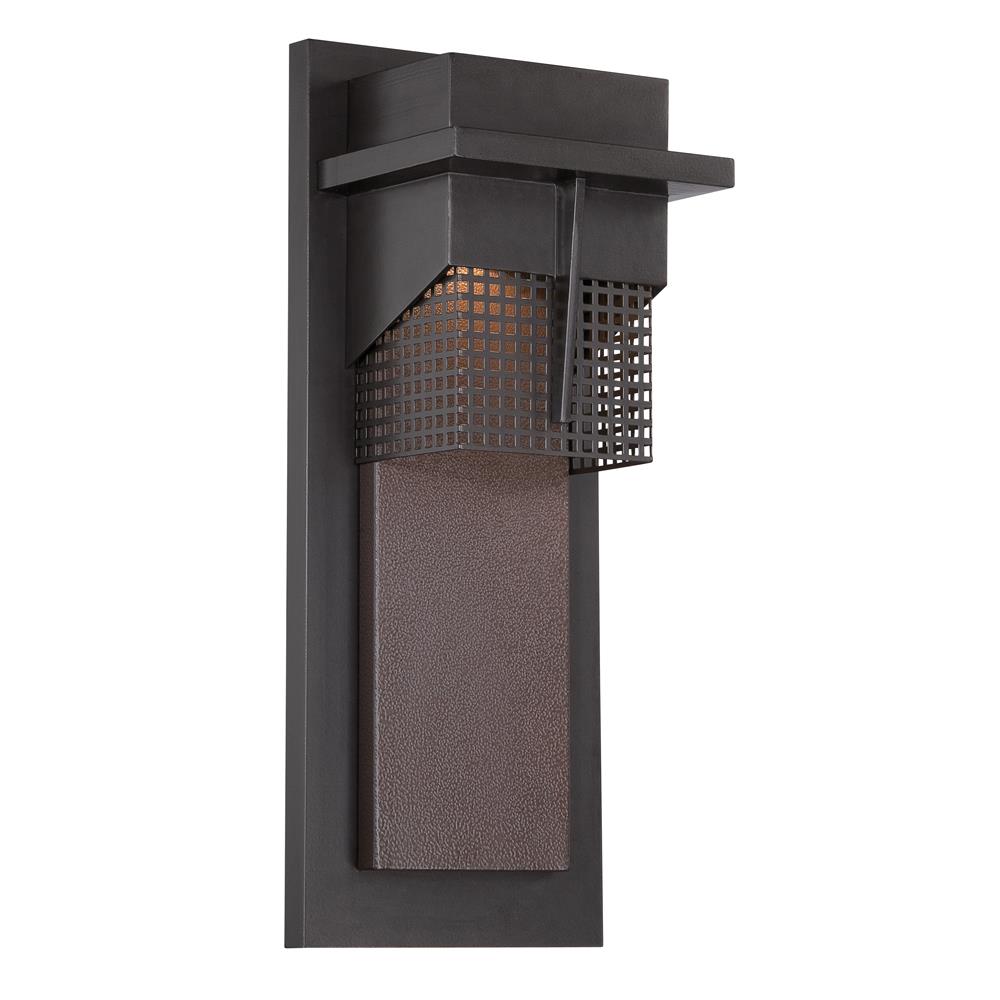 Designers Fountain LED32621-BNB Beacon 7" LED Wall Lantern in Burnished Bronze
