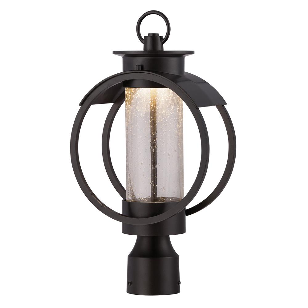 Designers Fountain LED32826-BNB Arbor 9" LED Post Lantern in Burnished Bronze