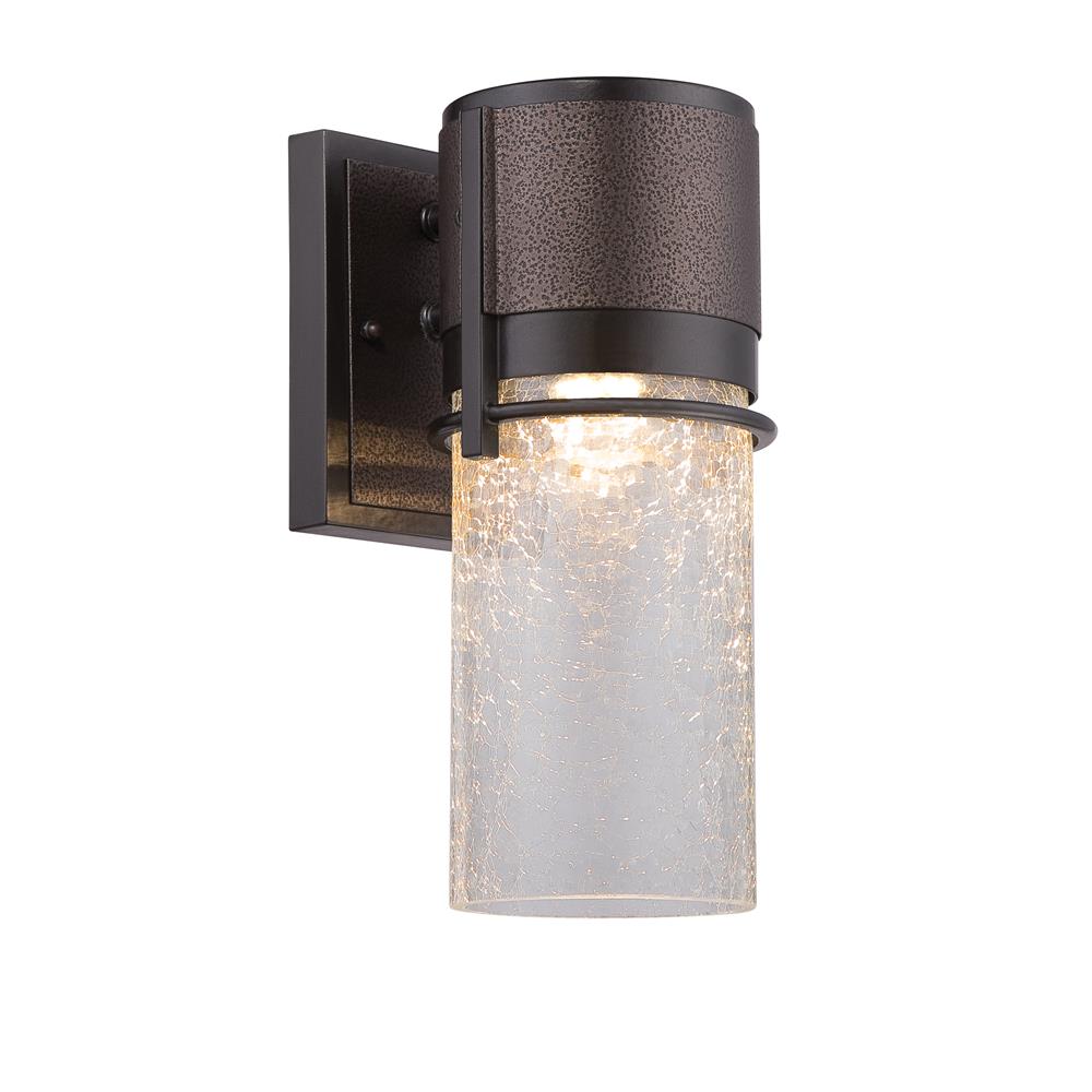 Designers Fountain LED32921-BBZ Baylor 7" LED Wall Lantern in Burnished & Flemish Bronze