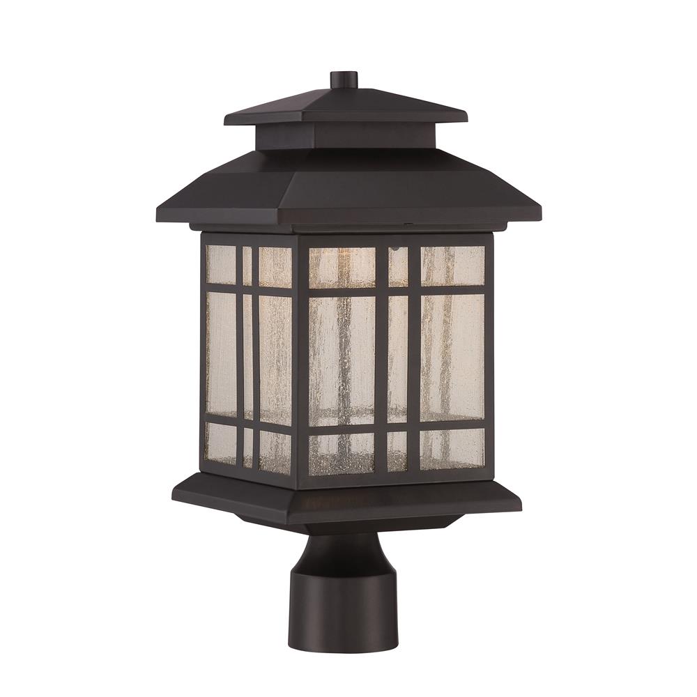 Designers Fountain LED33436-ORB Piedmont 8" LED Post Lantern in Oil Rubbed Bronze