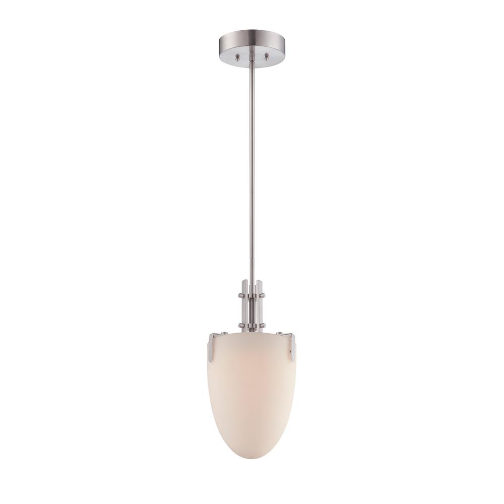 Designers Fountain LED85830-SP Archer LED Mini Pendant in Satin Platinum