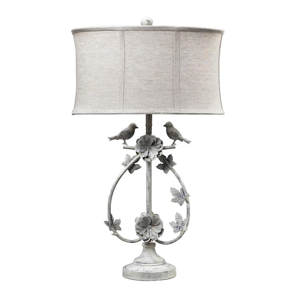 ELK Home 113-1134 Saint Louis Heights Table Lamp in Antique Whte