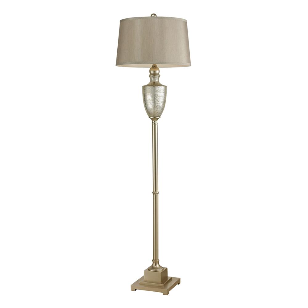 ELK Home 113-1139 63" Antique Mercury Glass Floor Lamp
