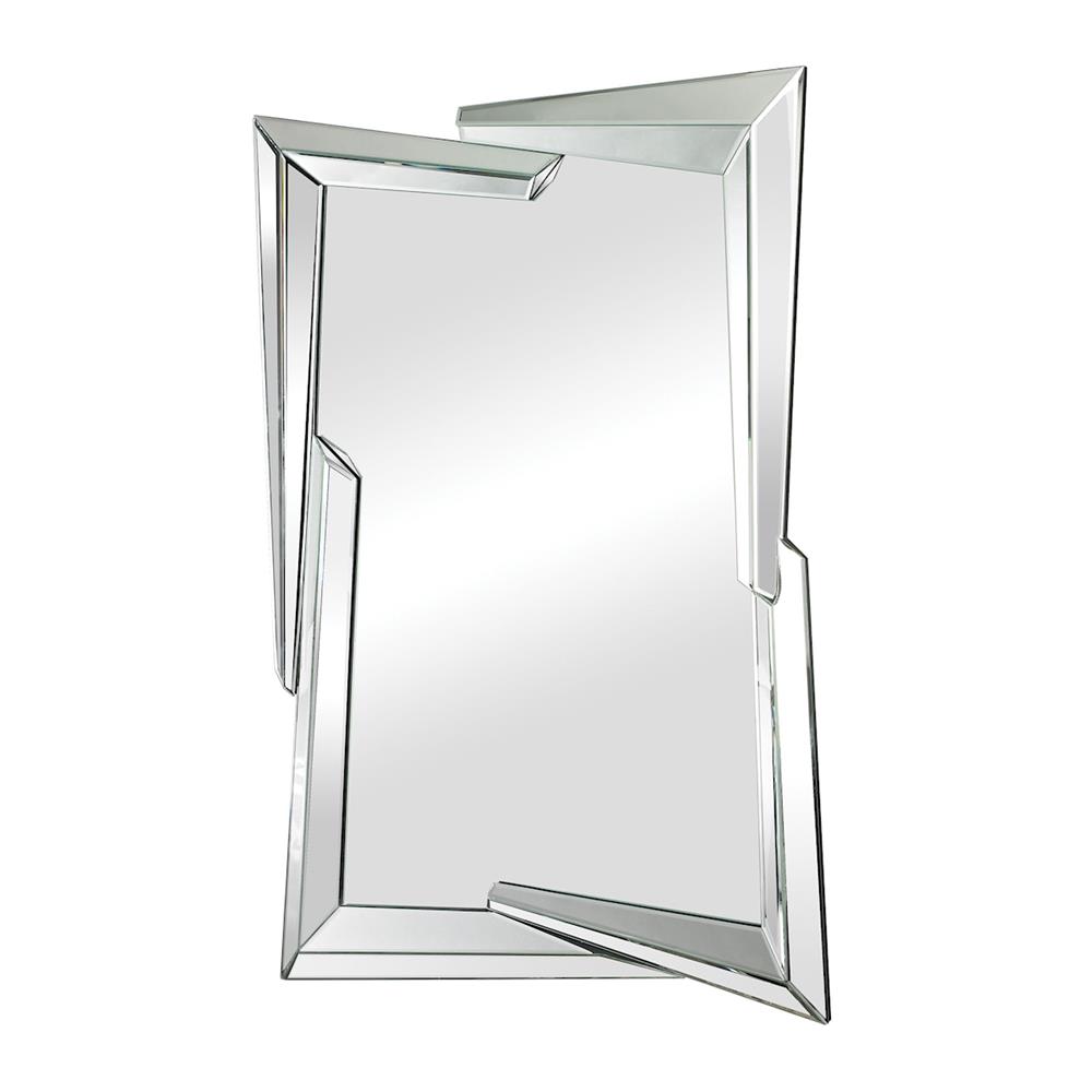 ELK Home 114-65 Juxtaposed Angles Clear Glass Mirror in CLEAR