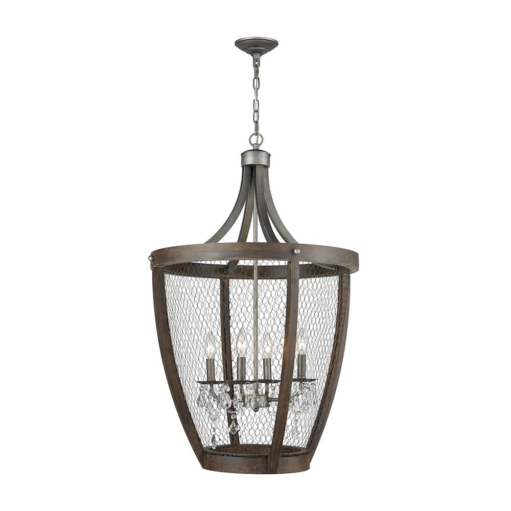 ELK Lighting 1140-034 Renaissance Invention Long Basket Pendant