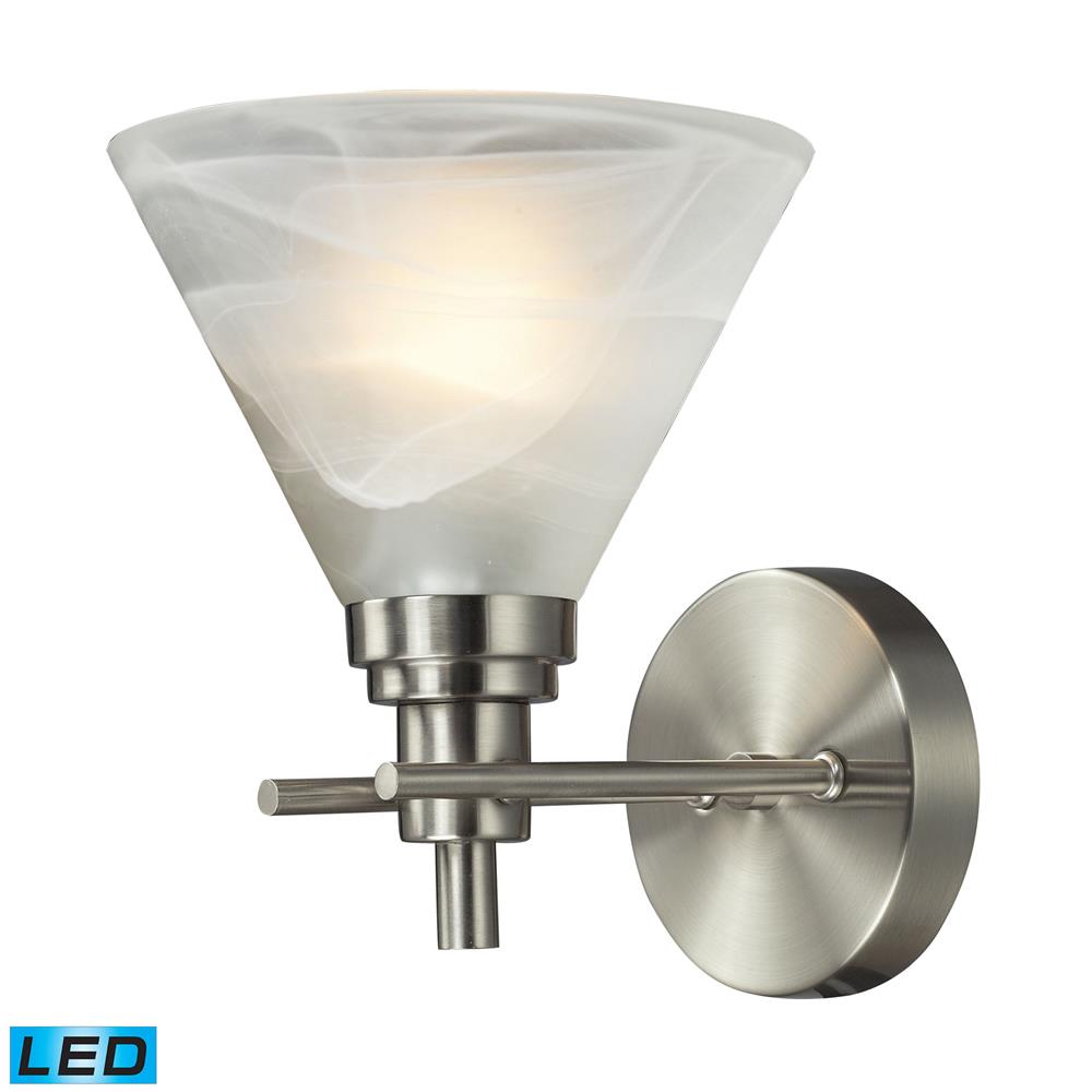 ELK Lighting 11400/1-LED Pemberton 1 Light Bath In Brushed Nickel - LED