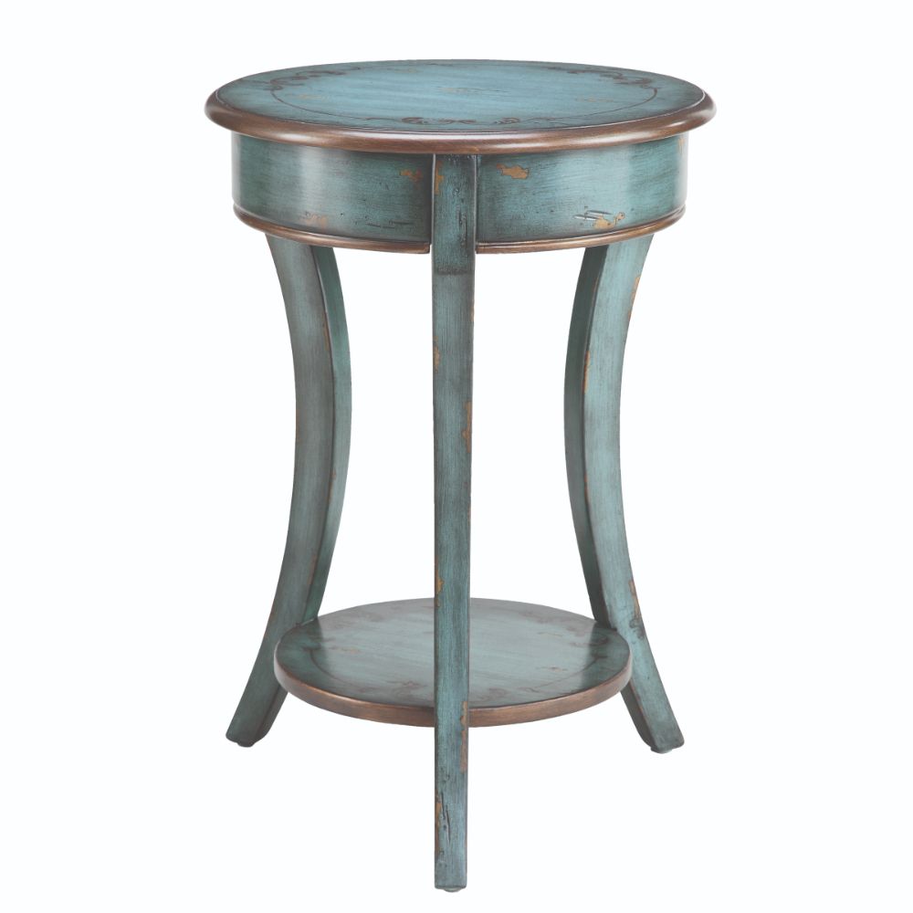 Elk Home 12093 Freya Accent Table - Aged Blue