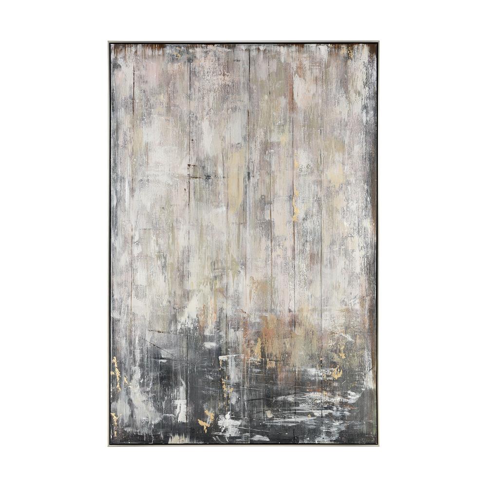 Elk Home 1219-059 Flowing Abstract Wall Decor in Brown and Grey in Brown; Grey; White